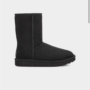 Ugg classic short black boots